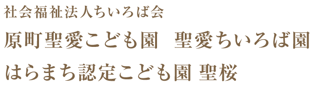 福島県南相馬市の原町聖愛こども園｜社会福祉法人ちいろば会　幼保連携型認定こども園原町聖愛